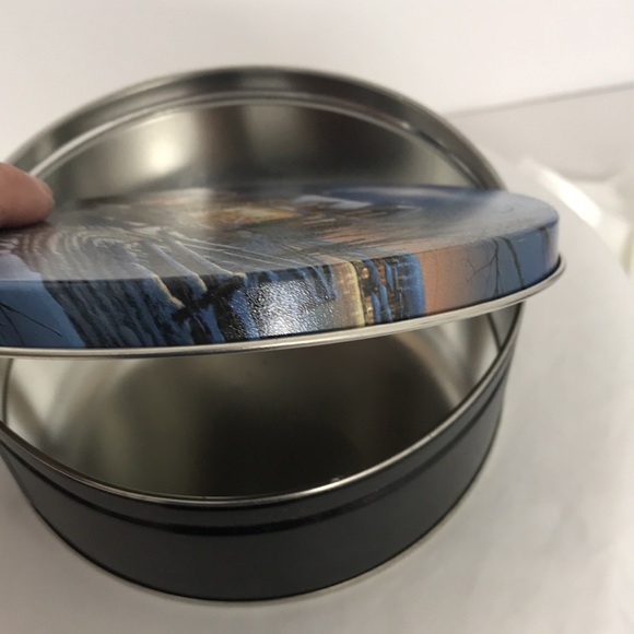 Holiday Storage Canister or Wall Art 7”X2.5” - Picture 6 of 7